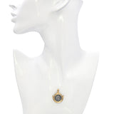 Vintage 14k Yellow Gold Ancient Roman Coin Pendant