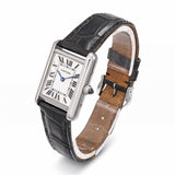 Cartier 18k White Gold Tank Louis Cartier Small 22mm Watch Ref. 2679
