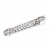 Vintage Tiffany & Co. Art Deco Style Diamond Bar Pin