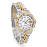 1984 Rolex Oyster Perpetual Datejust Diamond Dial Automatic Women's Watch 69173