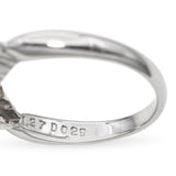 Platinum 1.27ct Jelly Opal and Diamond Ring