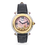Chopard Happy Sport 18K Yellow Gold & Stainless Steel Diamond Date Quartz Watch