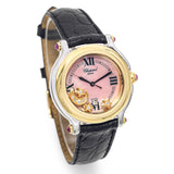 Chopard Happy Sport 18K Yellow Gold & Stainless Steel Diamond Date Quartz Watch