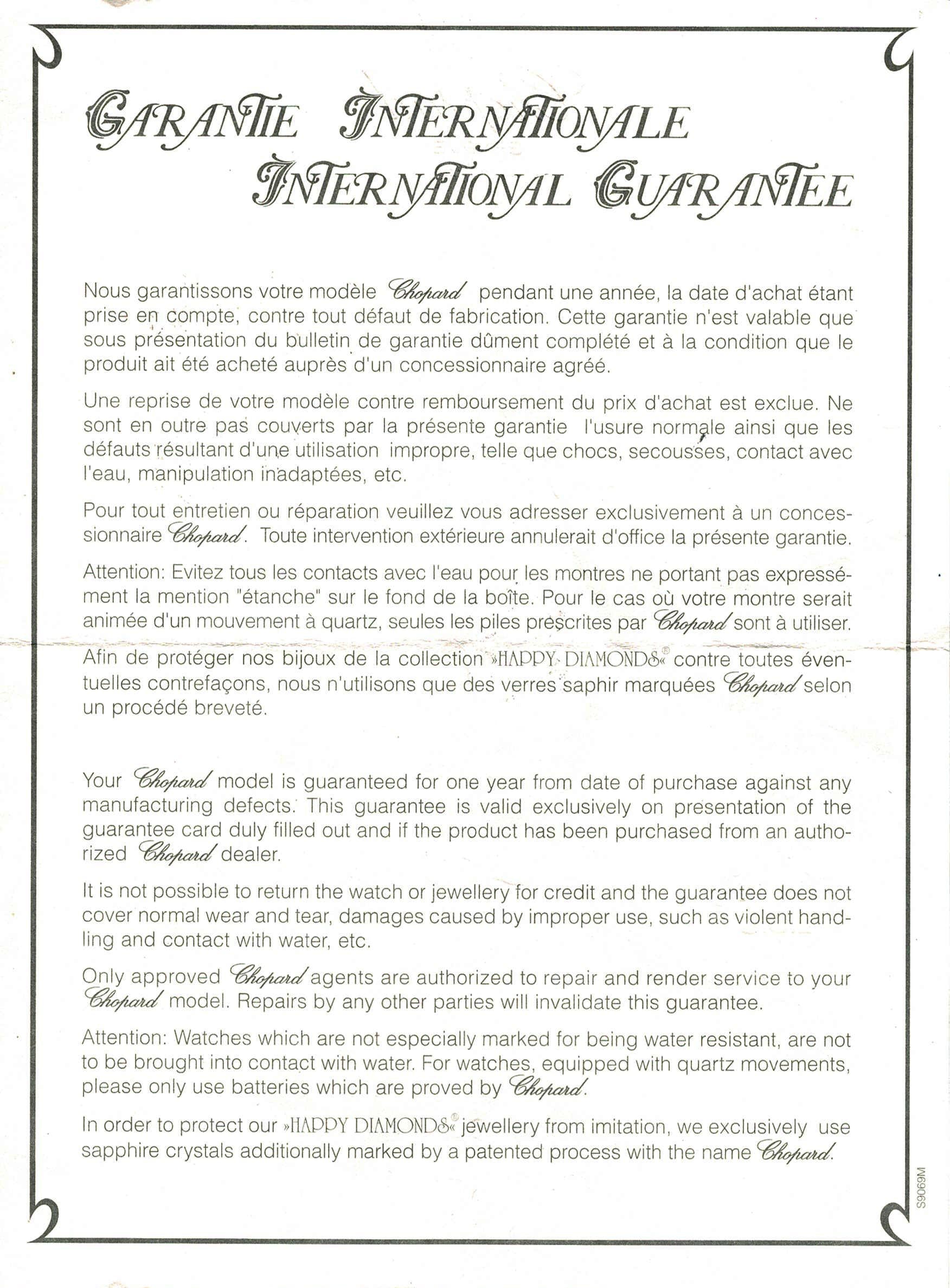 Chopard Happy Sport 18K Yellow Gold & Stainless Steel Diamond Date Quartz Watch