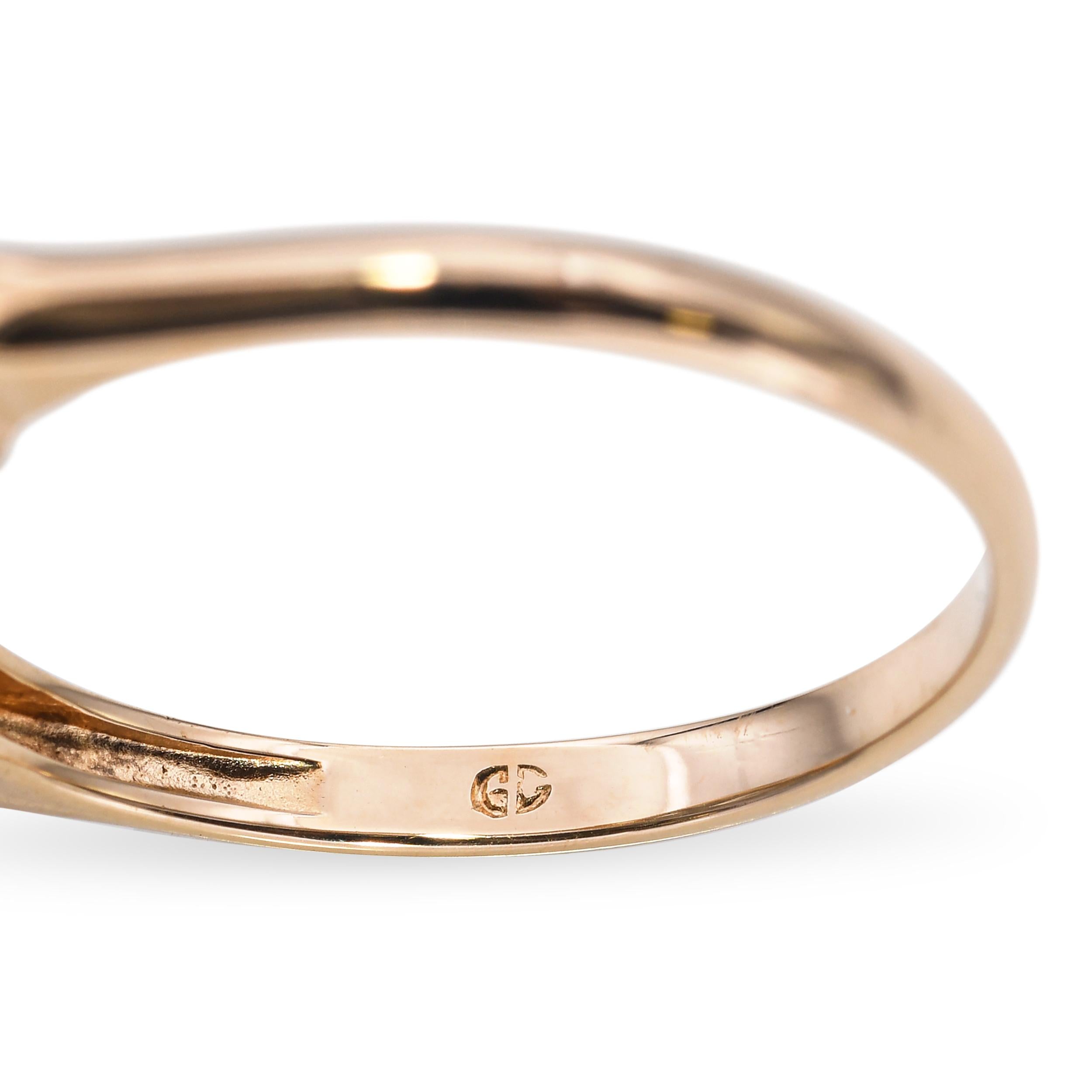 Vintage 18k Yellow Gold 0.65tcw I Si2 Diamond Ring