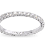 18k White Gold 1.24tcw F Vs1 Diamond Solitaire Engagement Ring