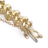 Vintage 14k Yellow Gold 4.72tcw Diamond Tennis Bracelet