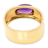 Vintage Tiffany & Co. Paloma Picasso 18k Yellow Gold Amethyst Cuff