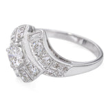 Vintage Platinum 1.26tcw Diamond Ring