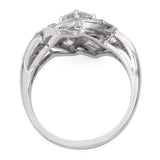 Vintage Platinum 1.26tcw Diamond Ring