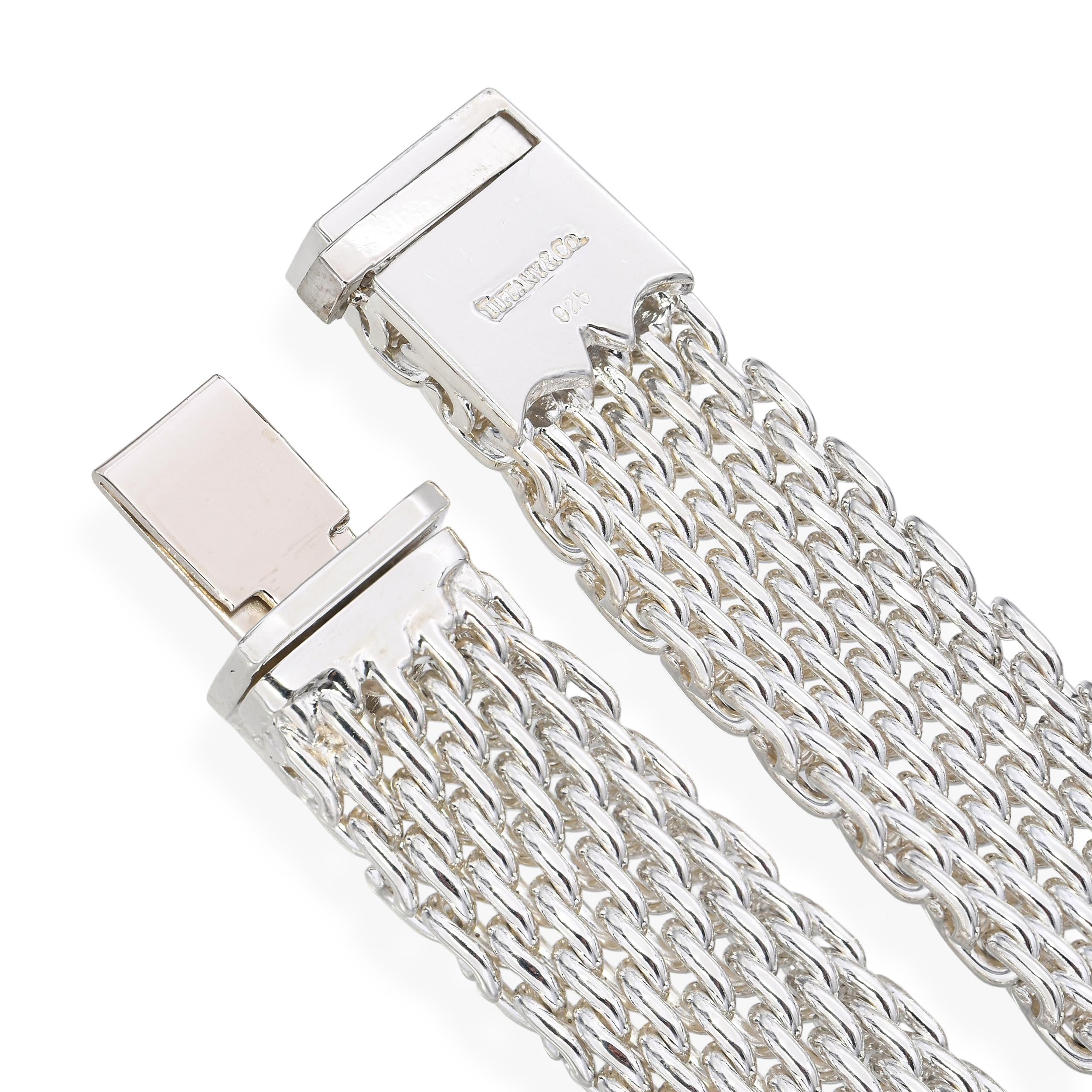 Tiffany & Co. Somerset Mesh Collection Jewelry Set