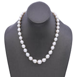Vintage 14k Yellow Gold Graduating South Sea Pearl Strand