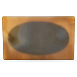 Vintage 1929 Yellow Gold Agate Hardstone Cameo Plaque of Helena and Paris