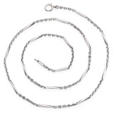Vintage Platinum and Palladium Chain Necklace