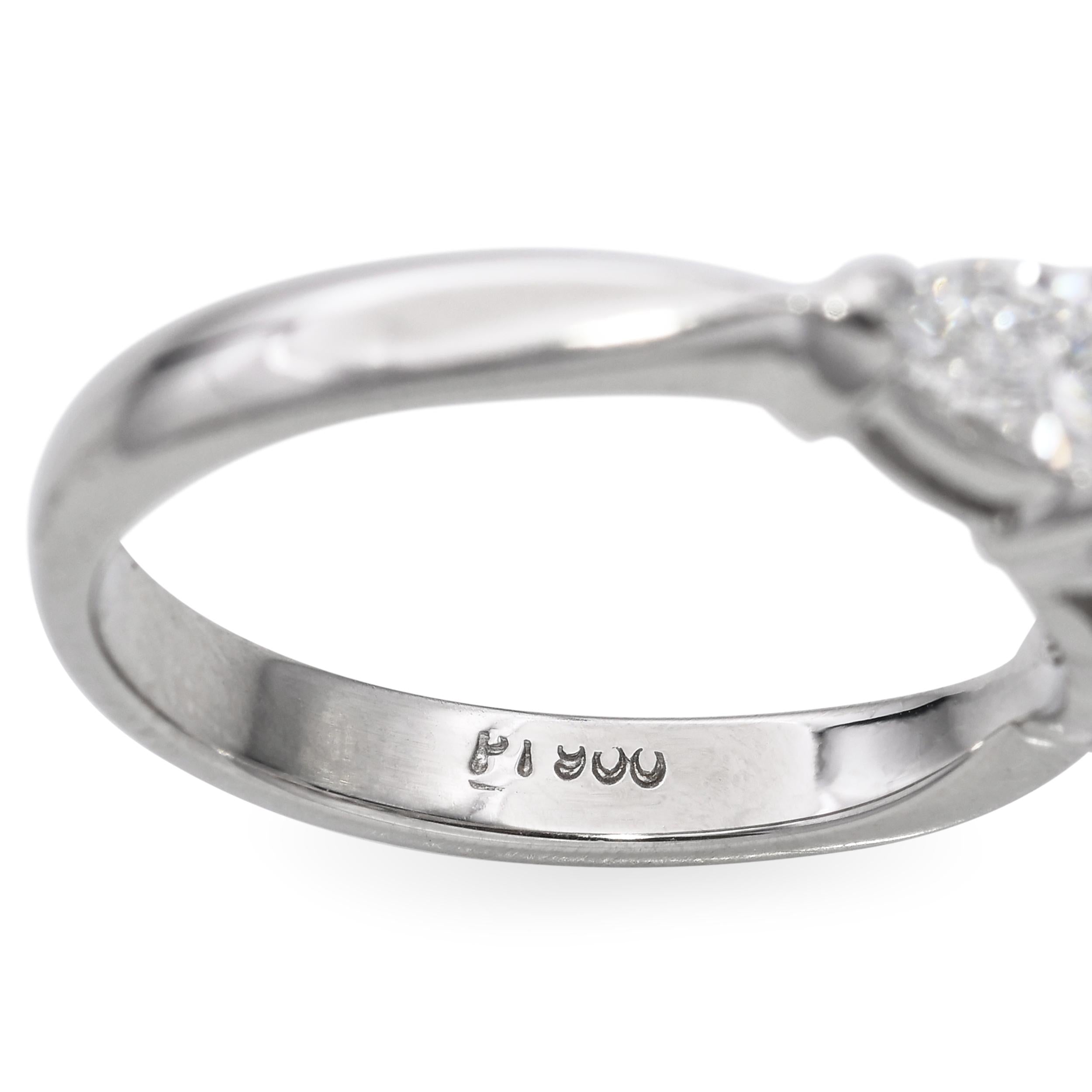 Platinum 2.56tcw D Vs1 Lab Grown Diamond & Natural Side Stones Engagement Ring