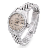 Rolex Oyster Perpetual Date Stainless Steel Automatic Women's Watch Ref. 69240