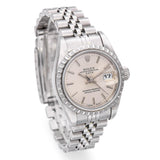 Rolex Oyster Perpetual Date Stainless Steel Automatic Women's Watch Ref. 69240