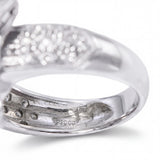 Platinum South Sea Pearl and Diamond Flower Statement Ring