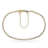 Vintage 14k Yellow Gold 1.08tcw Diamond Tennis Bracelet