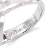 Vintage Platinum Heart Cut Diamond Cocktail Ring