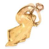 Vintage 14k Yellow Gold Art Nouveau Inspired  Lluis Masriera Nymph Pendant