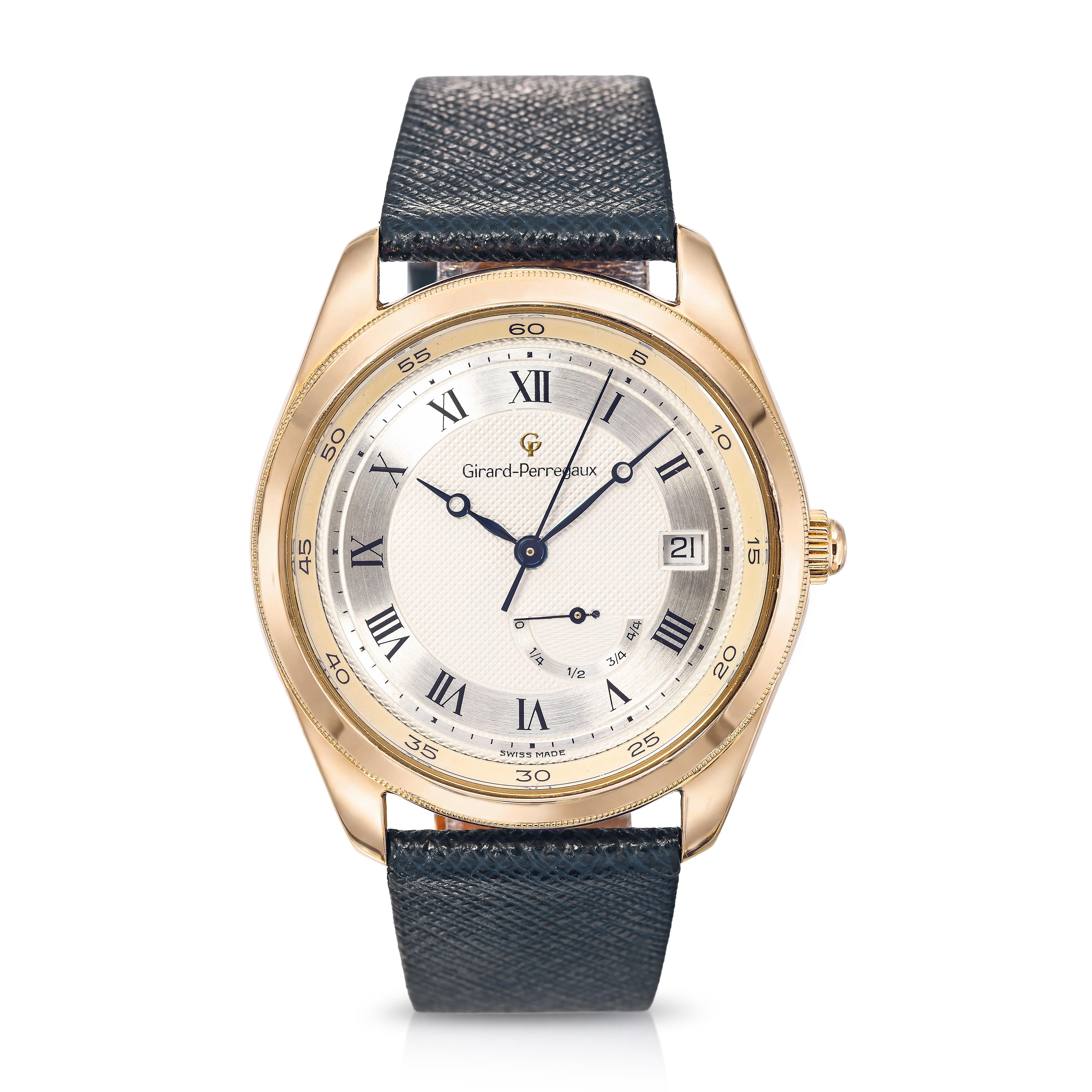 Girard-Perregaux 18k Yellow Gold Power Reserve Men's Watch Ref 4920