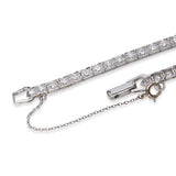 Art Deco Platinum Elgin 2.7tcw H Si1 Diamond Pave Ladies Dress Watch