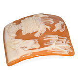 Antique Eros Resting by a Tree and Fountain Loose Shell Cameo