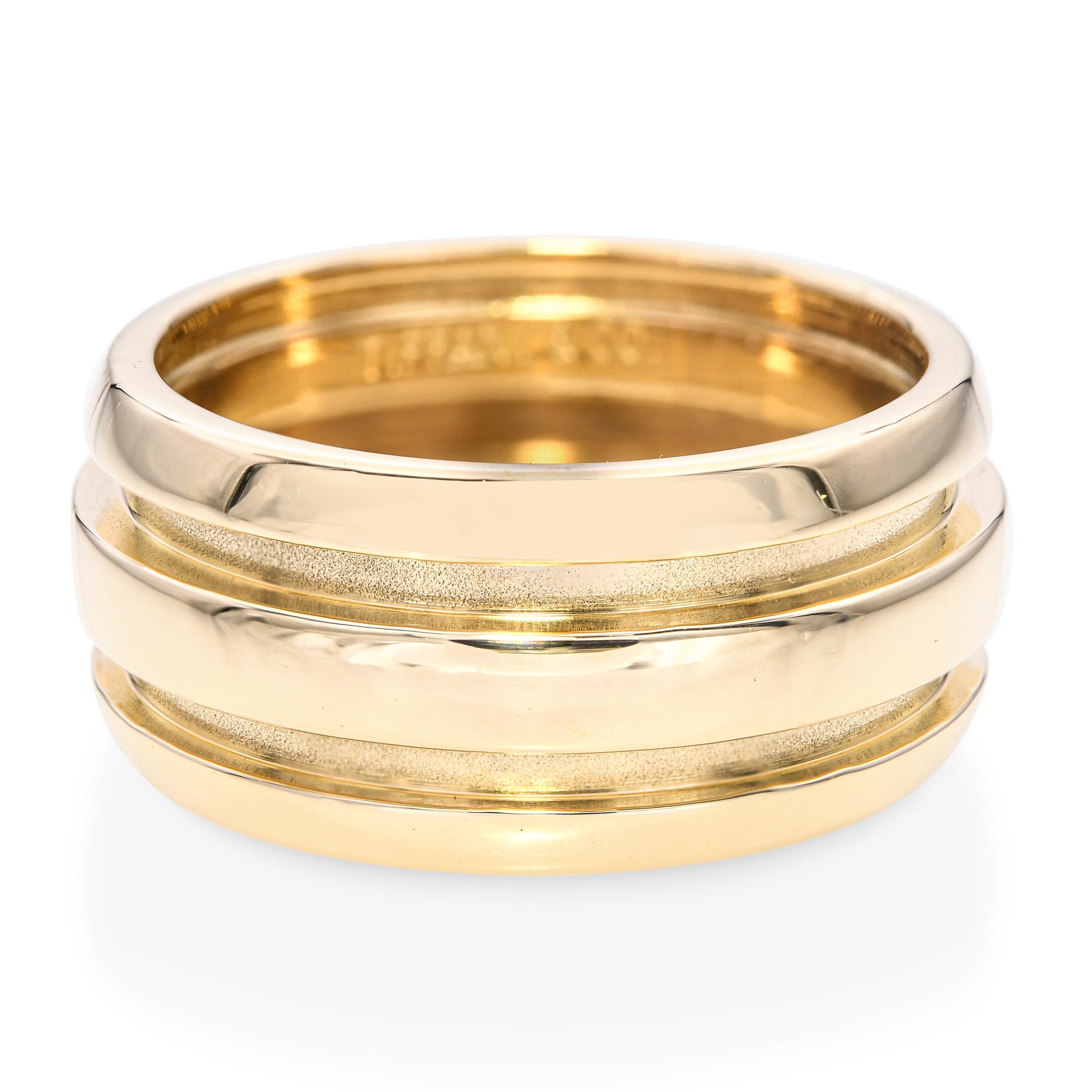 Tiffany & Co. 18k Yellow Gold Band Ring