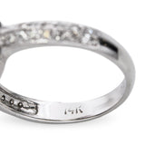 14k White Gold  2.45ct Imperial Topaz and Diamond Ring