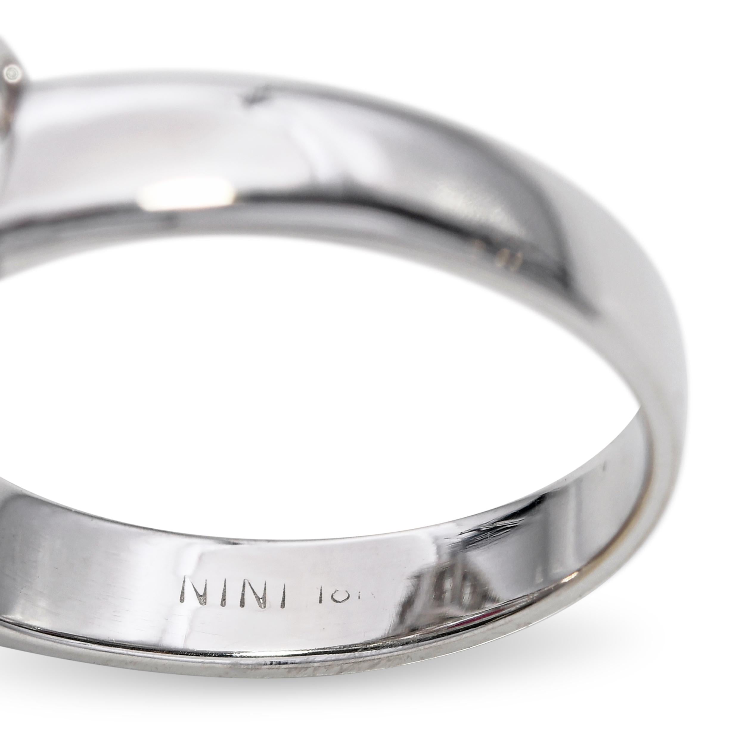 Nini 18k White Gold 5.51ct Ruby and 1.65tcw VS1 E-F Diamond Statement Ring