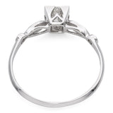 Vintage Platinum 0.55tcw G Vs1 Diamond Ring