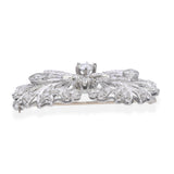 Vintage Platinum and Palladium 2.35tcw Diamond Floral Bouquet Brooch