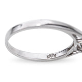 Vintage 14k White Gold 1.29tcw Fancy Brownish Yellow Marquise Diamond Ring