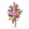 14k Rose Gold Crazy Collection Le Vian Multistone Pendant