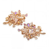 Le Vian 14k Rose Gold Crazy Collection Amethyst and Multi Gemstone Earrings