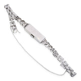 Antique Art Deco Platinum Glycine 4.41tcw Diamond Handwind Ladies Watch