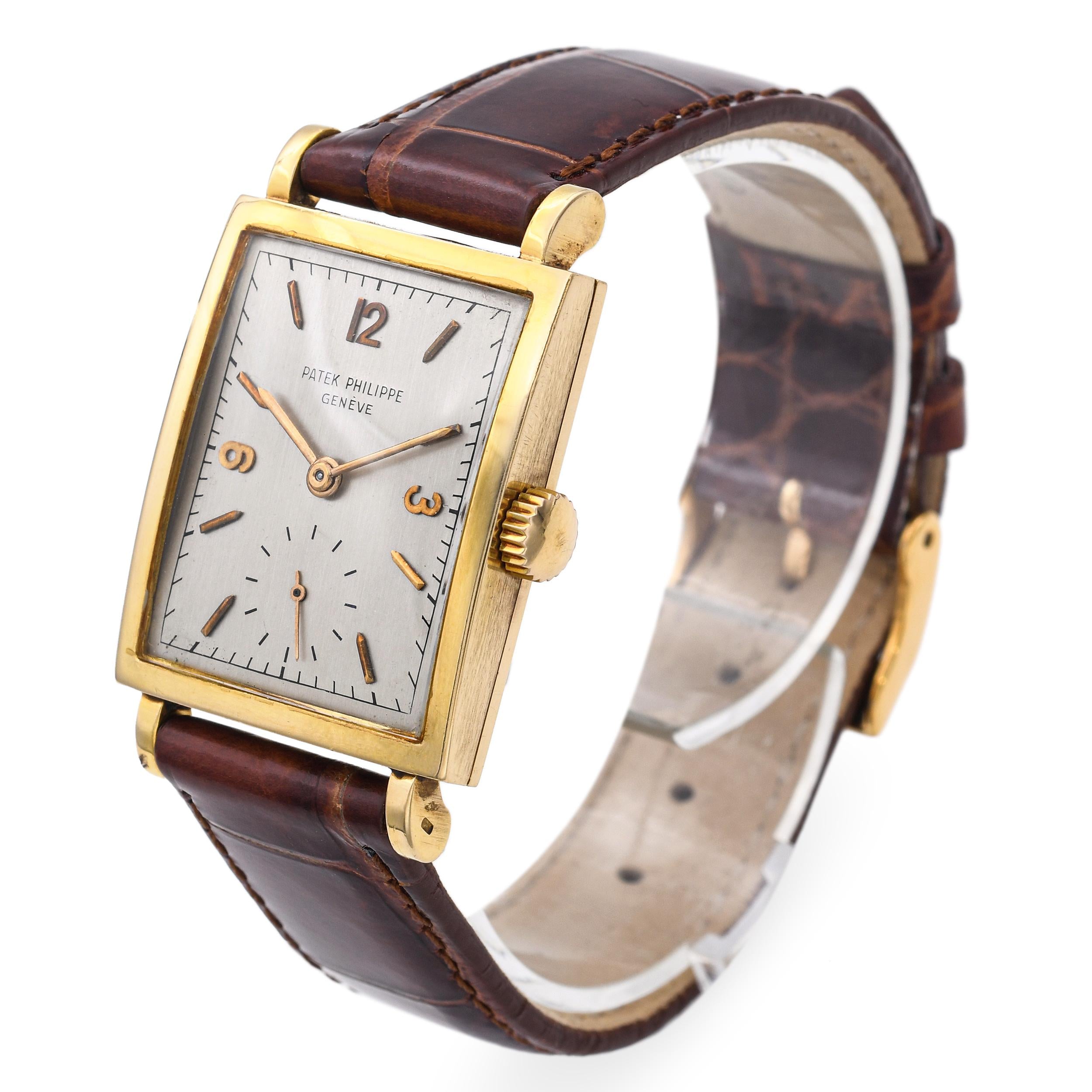 Vintage Patek Philippe Geneve 18k Yellow Gold Ref. 1564 Men's Watch