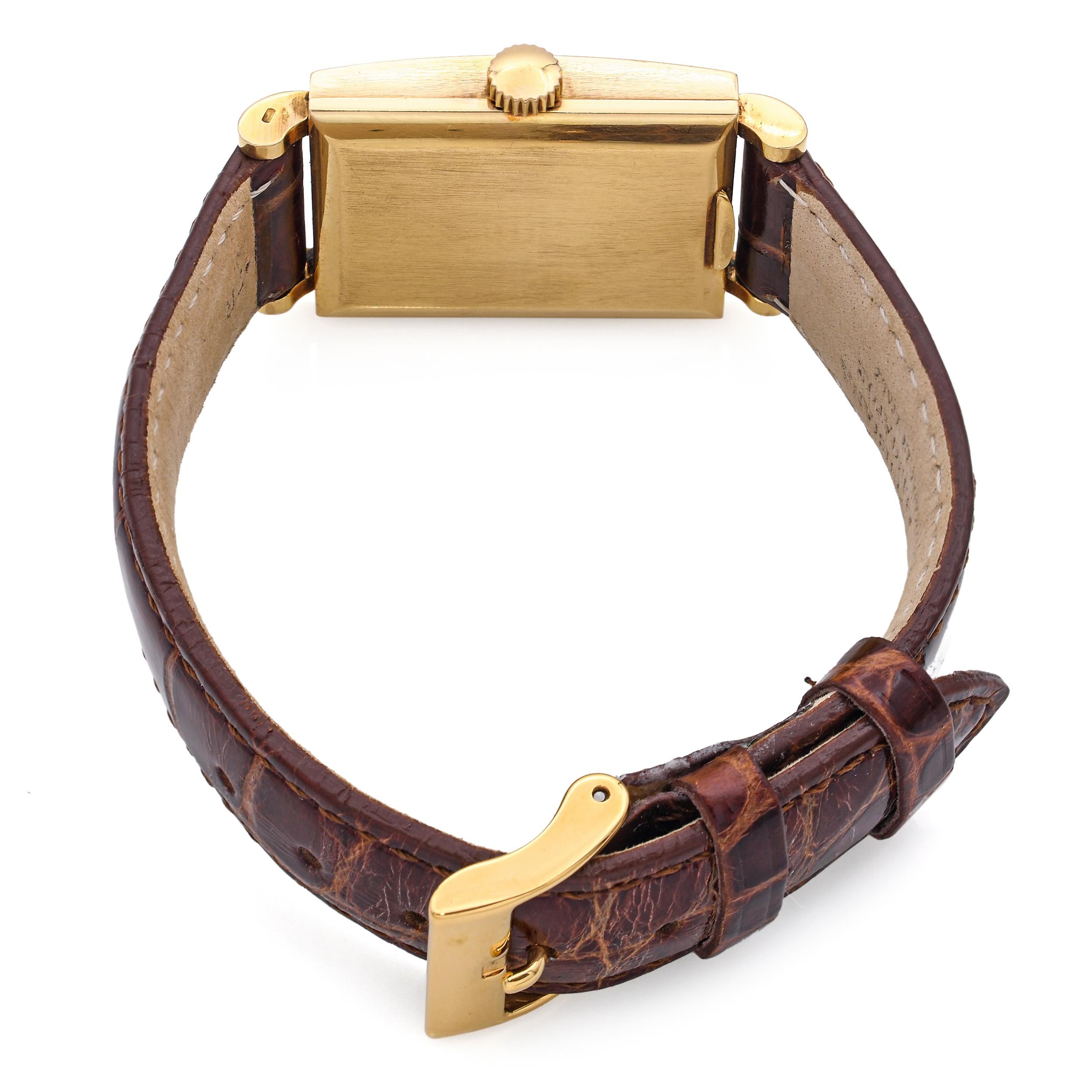 Vintage Patek Philippe Geneve 18k Yellow Gold Ref. 1564 Men's Watch