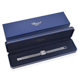 Chopard 18k White Gold Diamond Bezel and Dial Ladies Watch