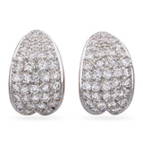 Vintage Yellow Gold 1.11tcw Diamond Earrings