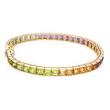 H. Stern 18k Yellow Gold Brazilian Rainbow Gemstone Bracelet
