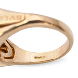 Bvlgari Metropolis 18k Yellow Gold Citrine Cocktail Ring