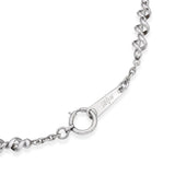 Platinum Ornate Link Chain Necklace