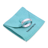 Tiffany and Co. Platinum Classic Milgrain Wedding Band Ring
