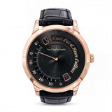 Van Cleef & Arpels 18k Rose Gold Heure D’ici & D’ailleurs 42mm Automatic Watch