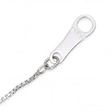 Platinum 1.04ct Sapphire And Diamond Pendant Necklace