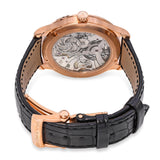 Van Cleef & Arpels 18k Rose Gold Heure D’ici & D’ailleurs 42mm Automatic Watch