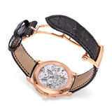 Van Cleef & Arpels 18k Rose Gold Heure D’ici & D’ailleurs 42mm Automatic Watch