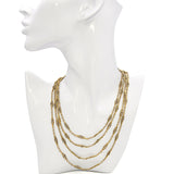 Antique 18k Yellow Gold 64" Pocket Watch Chain Necklace